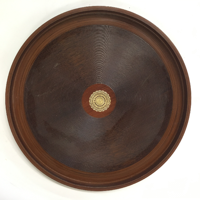 TRAY, Brown Bakelite